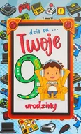 Kartki okolicznościowe i zaproszenia - Kartka na 9 urodziny dla chłopca 2K83 - miniaturka - grafika 1