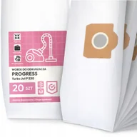 Worki do odkurzaczy - 20x Worek do Odkurzacza Progress Turbo Jet P 530 Syntetyczny Pojemny Worki - miniaturka - grafika 1