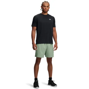 Męskie spodenki treningowe Under Armour Vanish Woven 6in Graphic Sts - zielone - Spodenki męskie - miniaturka - grafika 1