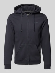 Bluza rozpinana z detalem z logo model ‘Downton’ - Koszulki męskie - miniaturka - grafika 1