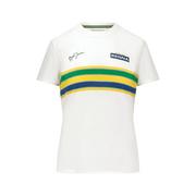 Koszulki i topy damskie - Koszulka T-shirt damska Stripe Ayrton Senna F1 - miniaturka - grafika 1