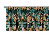 Firany - Lambrekin Na Taśmie Marszczącej, Zielony, 260 × 40 Cm, Magic Collection - miniaturka - grafika 1