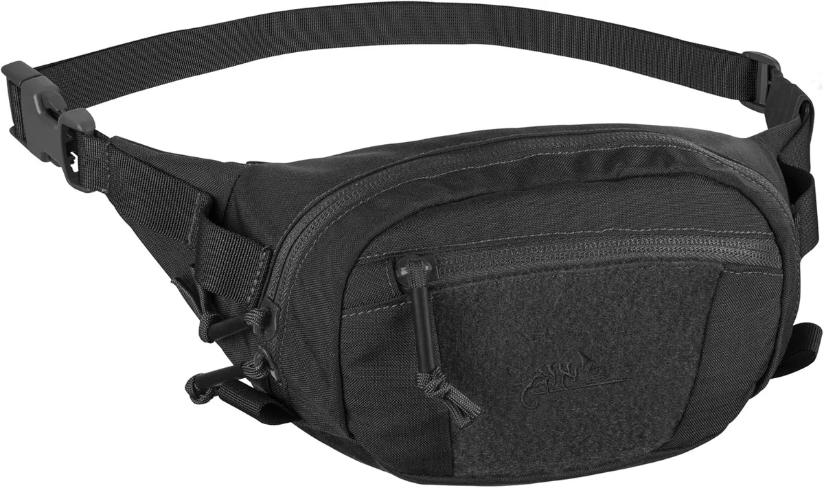 Saszetka biodrowa Possum Helikon-Tex czarna Cordura 22x13x7 cm