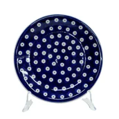 Dekoratorstwo - Ceramiczny talerz deserowy 19 cm Ceramika Bolesławiec - miniaturka - grafika 1