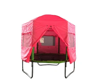 Aga Namiot Aga Trampolina 305 cm 10 ft) różowy - Trampoliny - miniaturka - grafika 1