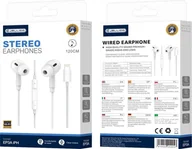 Słuchawki - JELLICO EP3A Lightning Biały - miniaturka - grafika 1