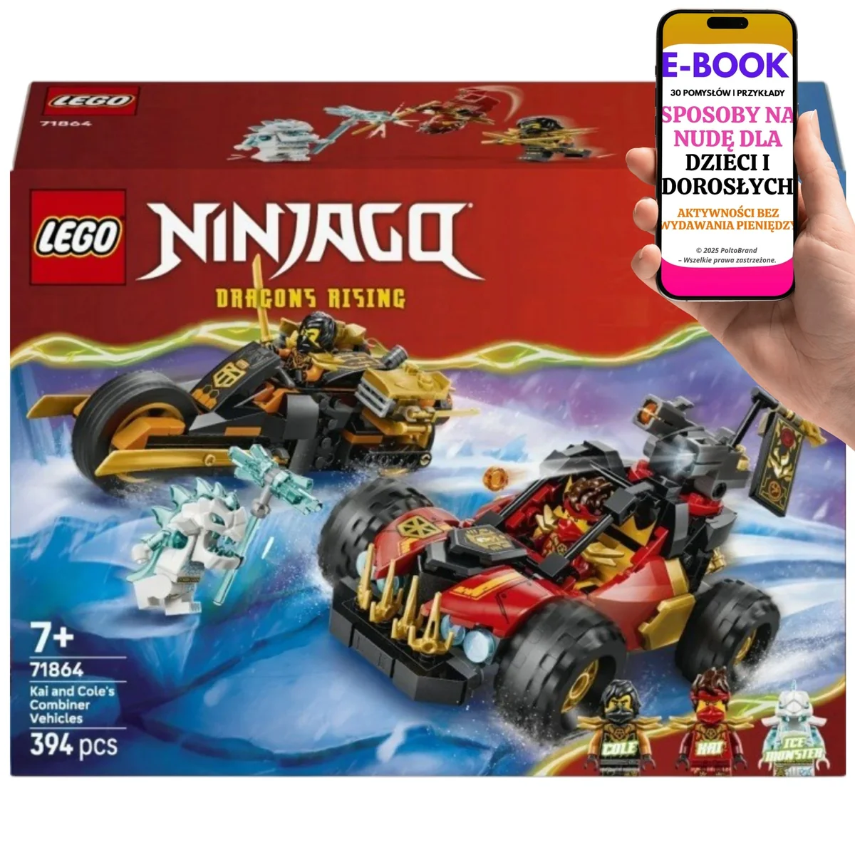 LEGO Ninjago Wielofunkcyjne Pojazdy Prezent Dla Dziecka 71864