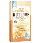 Czekolada - ALLNUTRITION PROTEIN CHOCOLATE NUTLOVE CRISPY VANILLA WITH BISCUITS 100G - miniaturka - grafika 1