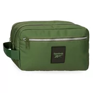 Kosmetyczki, organizery i kuferki - Reebok Arlie Neceser Dwie przegródki Adaptacyjny Zielony 26x16x12 cms Poliester, Zielony, Talla única, regulowana kosmetyczka dwukomorowa - miniaturka - grafika 1