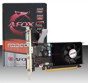 RADEON R5 220 1GB DDR3 64BIT DVI HDMI VGA LP AFR5220-1024D3L5 - Karty graficzne - miniaturka - grafika 1