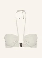 Stroje kąpielowe - Calvin Klein Góra Od Bikini Bandeau Ck Wire weiss - miniaturka - grafika 1
