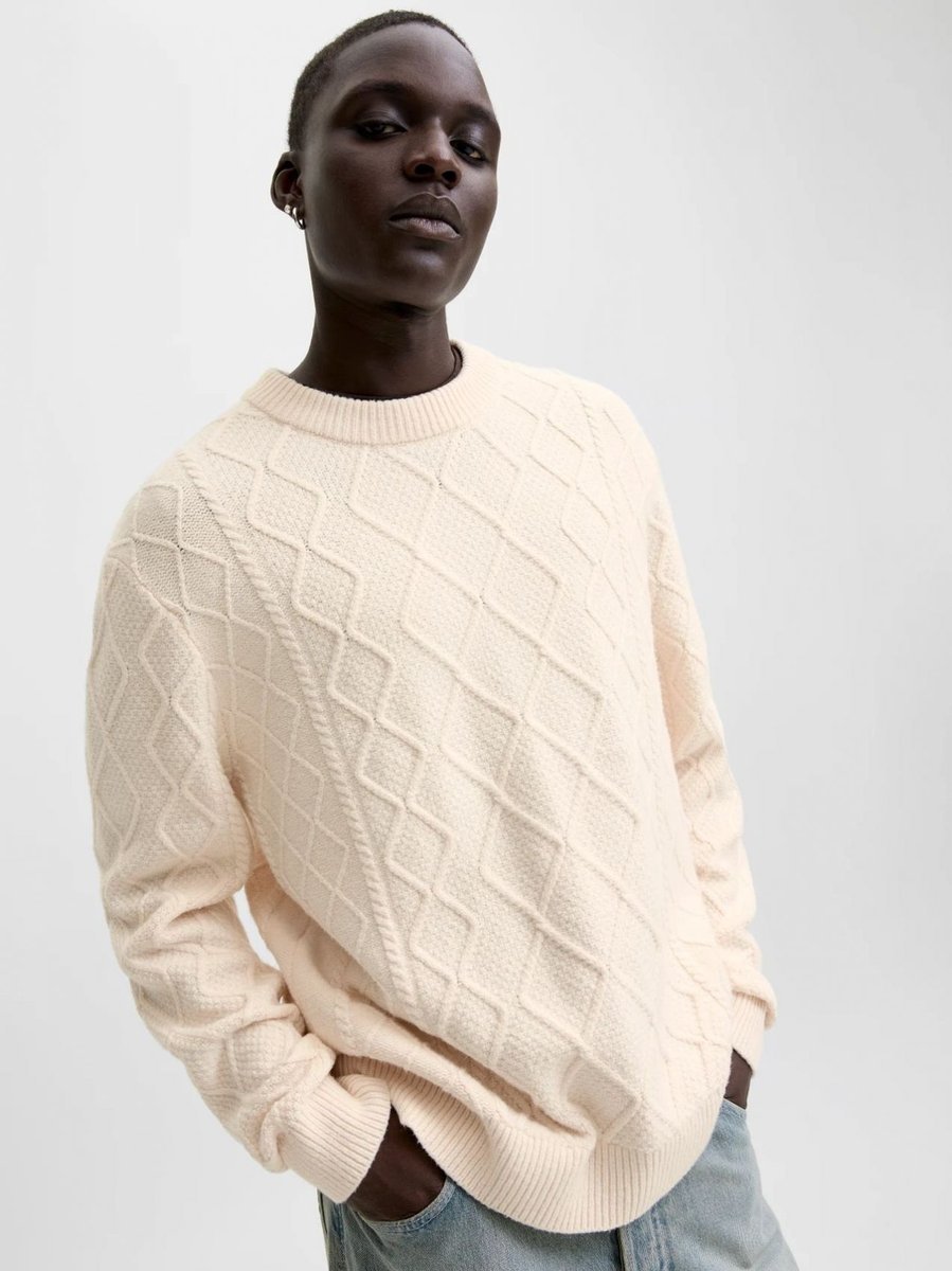 maglie uomo jack and jones 12283633 cambridge sea salt