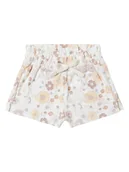 Spodenki dla niemowląt - Noppies Szorty dresowe "Calabasas" w kolorze białym - miniaturka - grafika 1