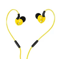 Słuchawki - iBox S1 Sport Żółto-czarne - miniaturka - grafika 1