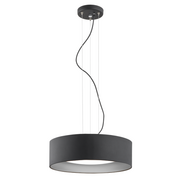 Lampy sufitowe - Argon Lampa wisząca zwis Mohito 3x60W E27 czarna 1214 - miniaturka - grafika 1