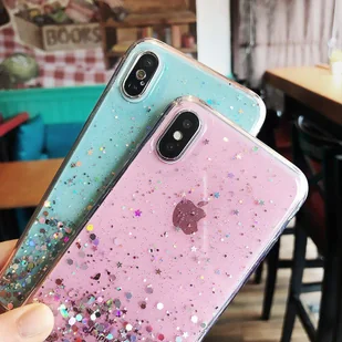 Wozinsky Star Glitter błyszczące etui pokrowiec z brokatem Xiaomi Mi 10T Pro / Mi 10T zielony - Etui i futerały do telefonów - miniaturka - grafika 18