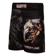 Kimona, stroje i obuwie - Spodenki do Grapplingu MMA BJJ K1 dziecięce EXTREME HOBBY WRESTLING - miniaturka - grafika 1