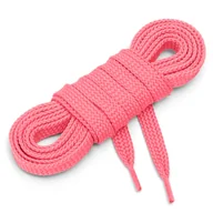 Akcesoria obuwnicze - Sznurówki sznurowadła płaskie 7 mm różowy 75 cm - miniaturka - grafika 1