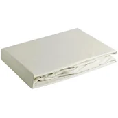 Prześcieradła - Eurofirany Wysokie prześcieradło satynowe z gumką ciemnobeżowe 140x200+30cm ef-prze-sat-gum-be1-140x200+30 - miniaturka - grafika 1