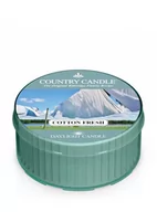 Świece - Country Candle Daylight świeczka zapachowa Cotton Fresh 35 g - miniaturka - grafika 1