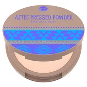 Pudry do twarzy - Bell puder prasowany z glinką Aztec Pressed Powder 001, 10g - miniaturka - grafika 1