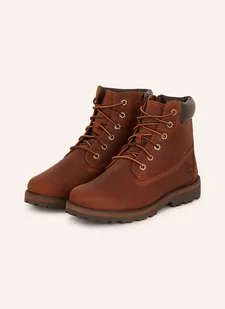 Timberland Botki Sznurowane Courma Kid 6-Inch braun - Botki damskie - miniaturka - grafika 1