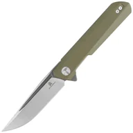 Noże - Nóż składany Bestechman Dundee OD Green G10, Grey Titanized / Satin D2 by Ostap Hel (BMK01E) - miniaturka - grafika 1