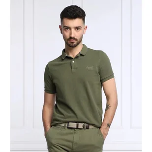 Superdry Polo Regular Fit pique - Koszulki męskie - miniaturka - grafika 1