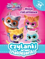 Książki edukacyjne - Misja ratunkowa. Czytanki naklejanki. Disney Junior Superkoty. Puszysta moc - miniaturka - grafika 1