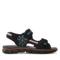 Buty dla chłopców - Sandały Primigi 3896000 S Czarny - miniaturka - grafika 1