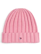 Czapki dla dzieci - Tommy Hilfiger Czapka Small Flag AU0AU02004 Różowy - miniaturka - grafika 1