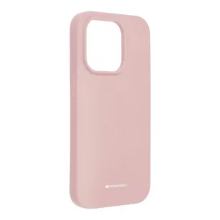 OEM Futerał Mercury Silicone do iPhone 14 PRO różowy - Etui i futerały do telefonów - miniaturka - grafika 1