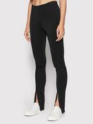 Spodnie damskie - Calvin Klein Spodnie materiałowe Technical Knit K20K203688 Czarny Skinny Fit - miniaturka - grafika 1