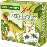 Gry planszowe - Adamigo Memory Dinozaury - miniaturka - grafika 1