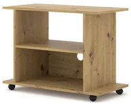 Szafki RTV - Mobilna Szafka Pod Tv Dąb Artisan C2-E87 - miniaturka - grafika 1