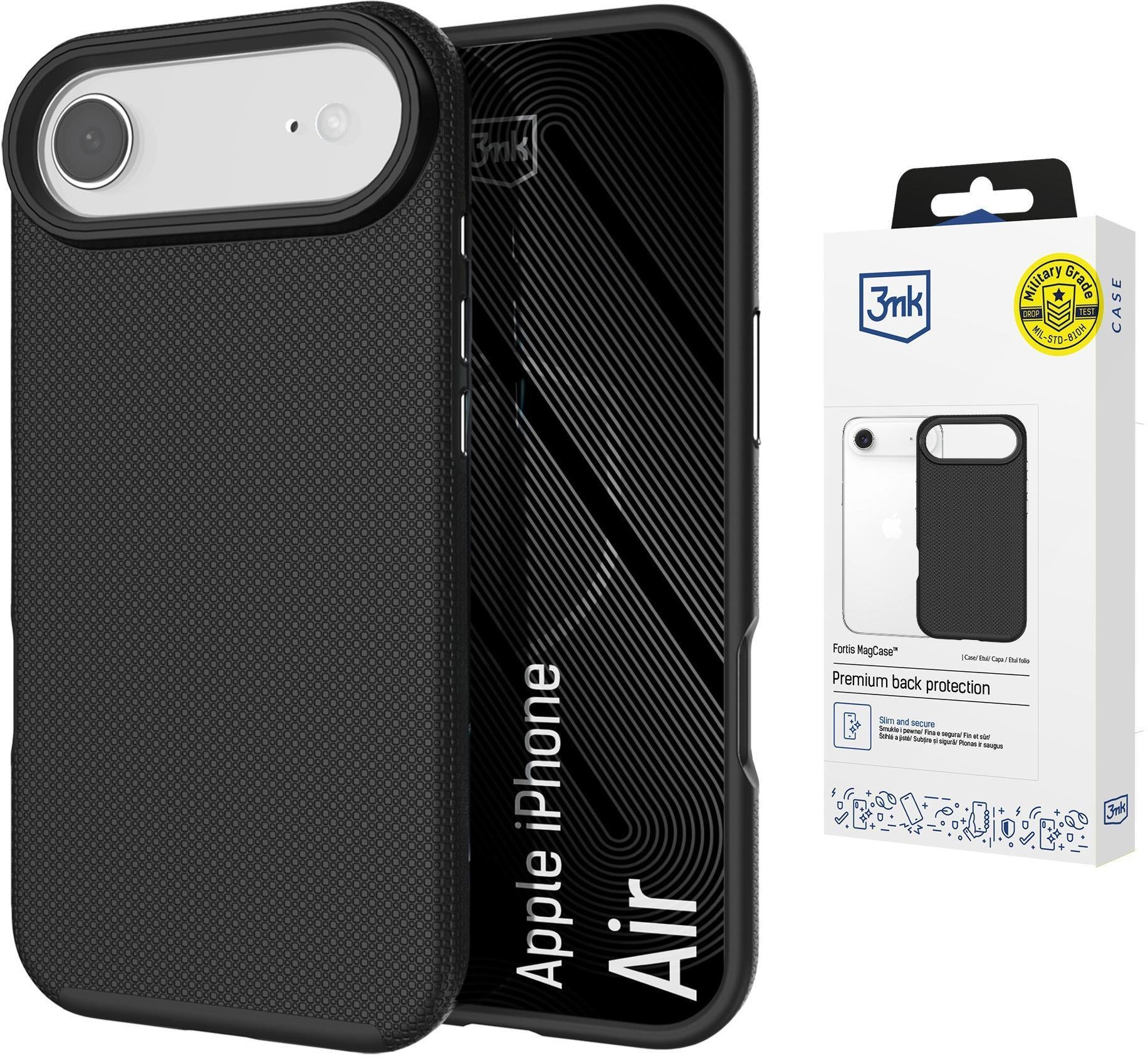 3MK Apple iPhone Air - 3mk Fortis MagCase