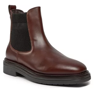 Sztyblety Gant Boggar Chelsea Boot 27651332 Dark Brown - Botki męskie - miniaturka - grafika 1