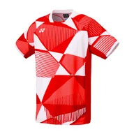 Koszulki sportowe męskie - Koszulka męska Yonex Men's Crew Neck Shirt 10635 Tango Red M - miniaturka - grafika 1