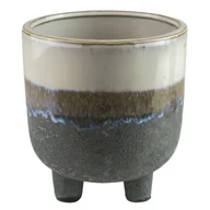 Donice - Osłonka ceramiczna EDDY antracyt DHG - miniaturka - grafika 1