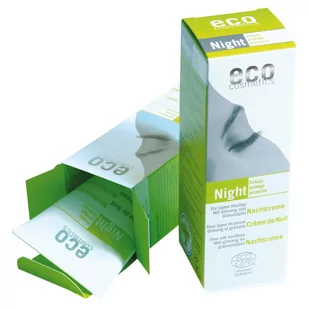 Eco Cosmetics Krem odżywczy na noc z żeń-szeniem i owocem granatu GreenLine-601-uniw - Kremy do twarzy - miniaturka - grafika 1