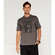 Koszulki męskie - Armani Exchange T-shirt | Regular Fit - miniaturka - grafika 1