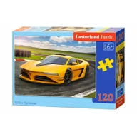 Puzzle - Castorland Puzzle 120 elementów - Żółte sportowe auto GXP-651861 - miniaturka - grafika 1