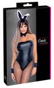 Odzież erotyczna - Cottelli Bunny Set Black XL - miniaturka - grafika 1