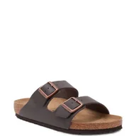 Klapki i japonki męskie - Birkenstock Skórzane klapki Arizona NL - miniaturka - grafika 1