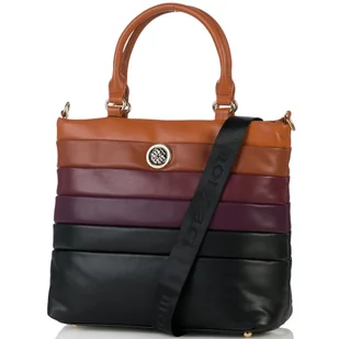 Pikowana torba damska shopper pojemna MONNARI - Torebki damskie - miniaturka - grafika 1
