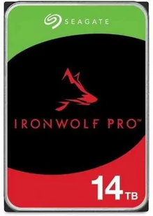 Seagate Dysk IronWolfPro 14TB 3.5'' 256MB ST14000NT001 - Dyski HDD - miniaturka - grafika 1