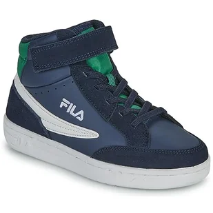Buty dziecięce na rzep Fila CREW VELCRO MID KIDS - Buty trekkingowe dziecięce - miniaturka - grafika 1