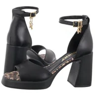 Sandały damskie - Sandały Czarne 5134/164-P (KN25-a) Karino - miniaturka - grafika 1