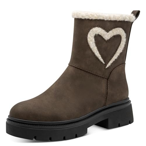 Marco Tozzi Damskie 2-26447-45 modne kozaki, Mocca, 36 EU, Mocca, 36 EU