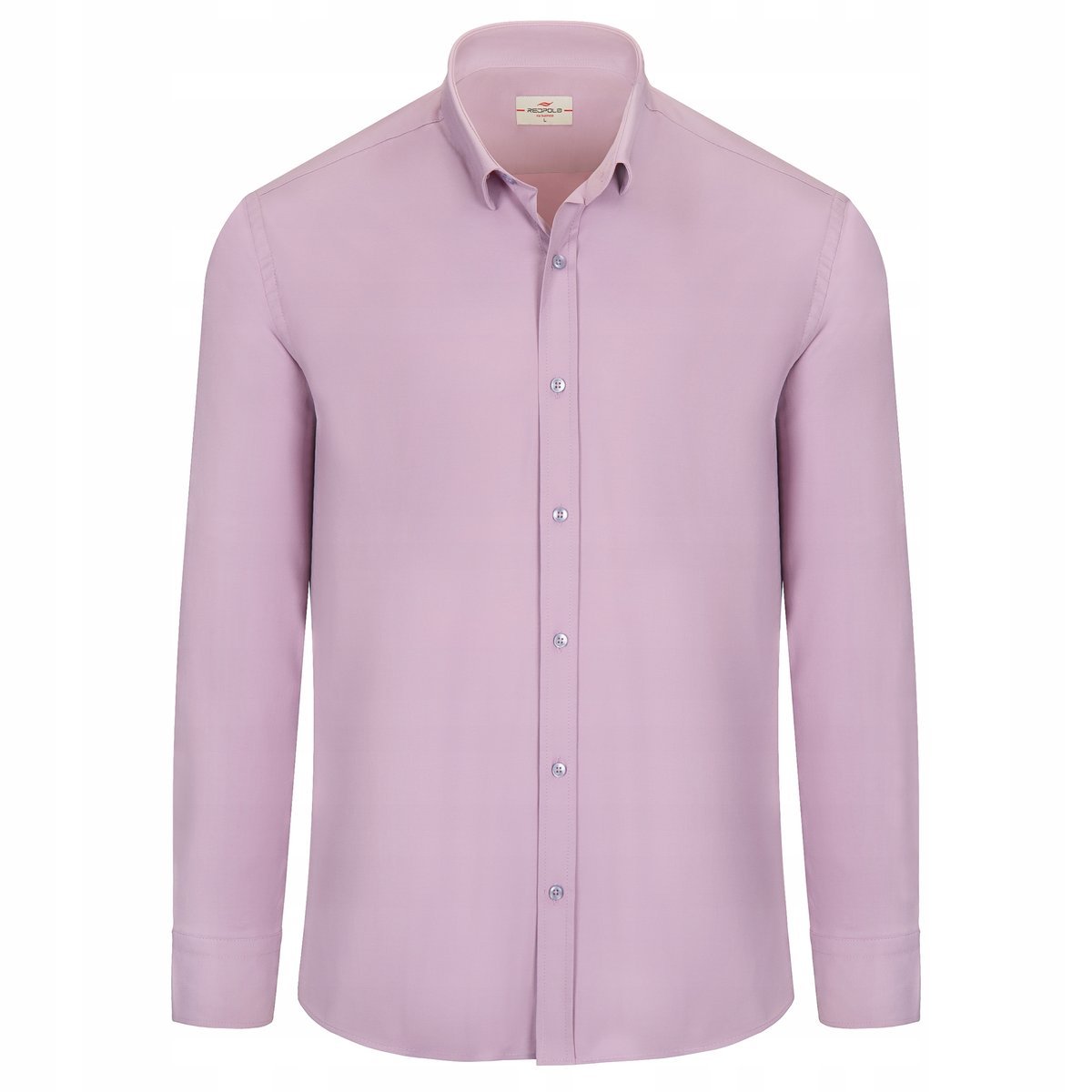 KOSZULA ŚLIWKOWA DŁUGI RĘKAW RDP SLIM FIT VIP BUSINESS LINE BAWEŁNA - 3XL